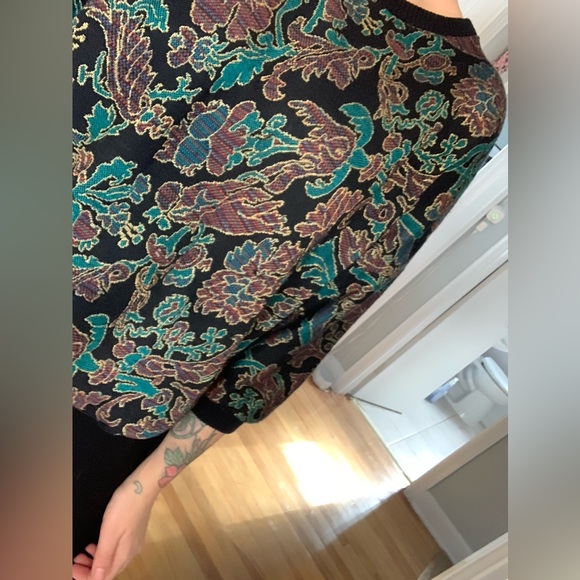 Vintage floral sweater - Picture 2 of 3